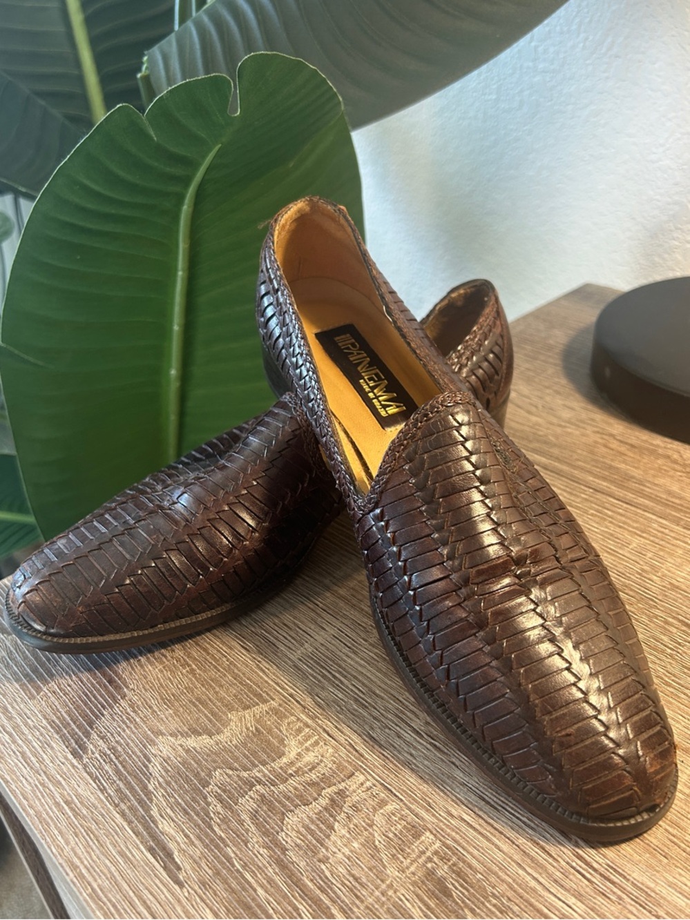 Ipanema Woven Leather Loafers